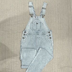 Faherty NWT Topsail railroad overalls. Size Small